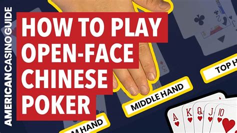 Open face chinese poker abacaxi online